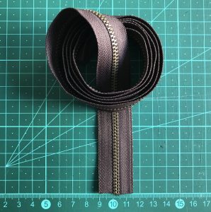 YKK Zip Chain - 3mmBrown, AB